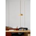 Load image into Gallery viewer, Travertine Drum Pendant Lamp
