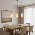 Load image into Gallery viewer, Alabaster Totem Pendant Lamp
