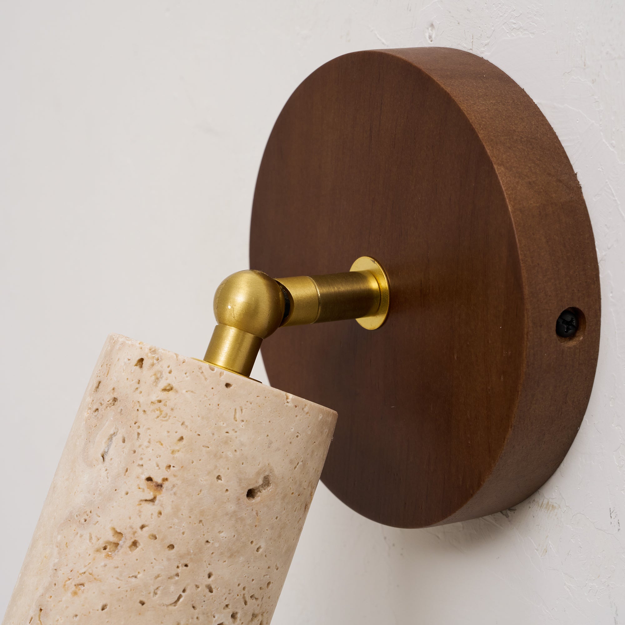 Travertine Mireille Wall Lamp