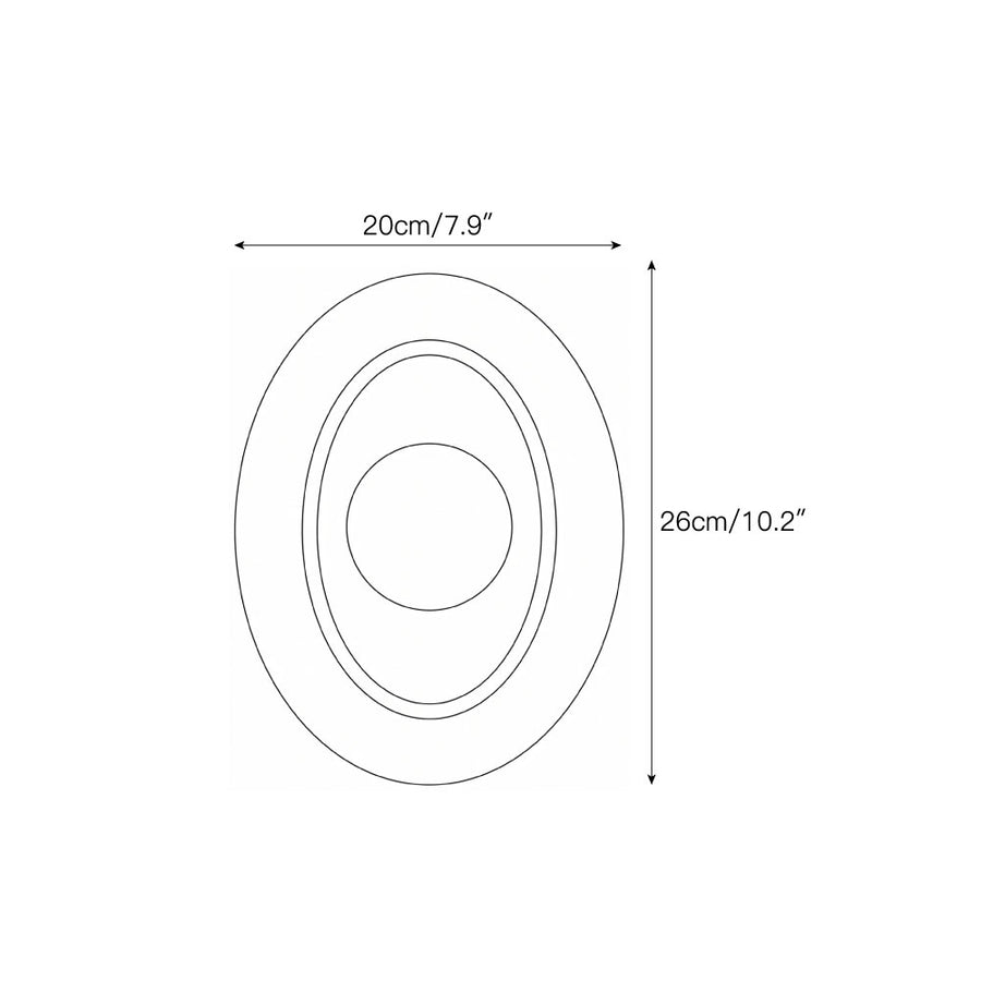 Tray Marble Wall Sconce – detail 3 — Dimension drawings 1