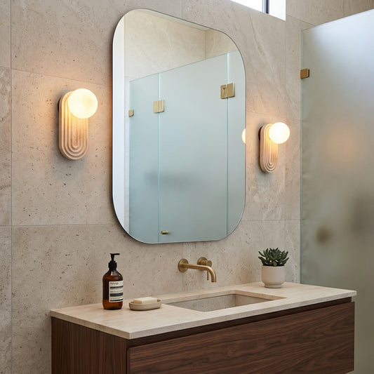 Trent Travertine Wall Lamp