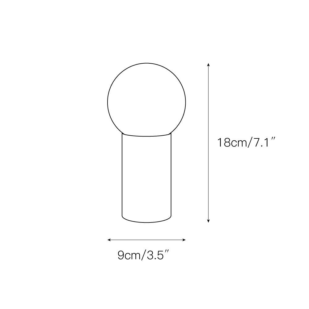 Tribeca USB Table Lamp (Built-in Battery)