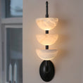 Load image into Gallery viewer, Triple Alabaster Wall Lamp
