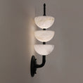 Bild in Galerie-Betrachter laden, Triple Alabaster Wall Lamp
