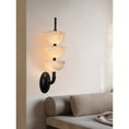 Load image into Gallery viewer, Triple Alabaster Wall Lamp
