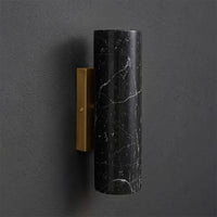 Tubular Marble Wall Lamp