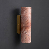 Tubular Marble Wall Lamp