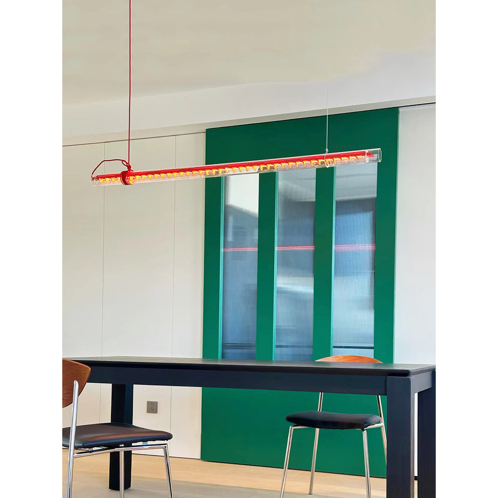 Tubular Linear LED Pendant Lamp