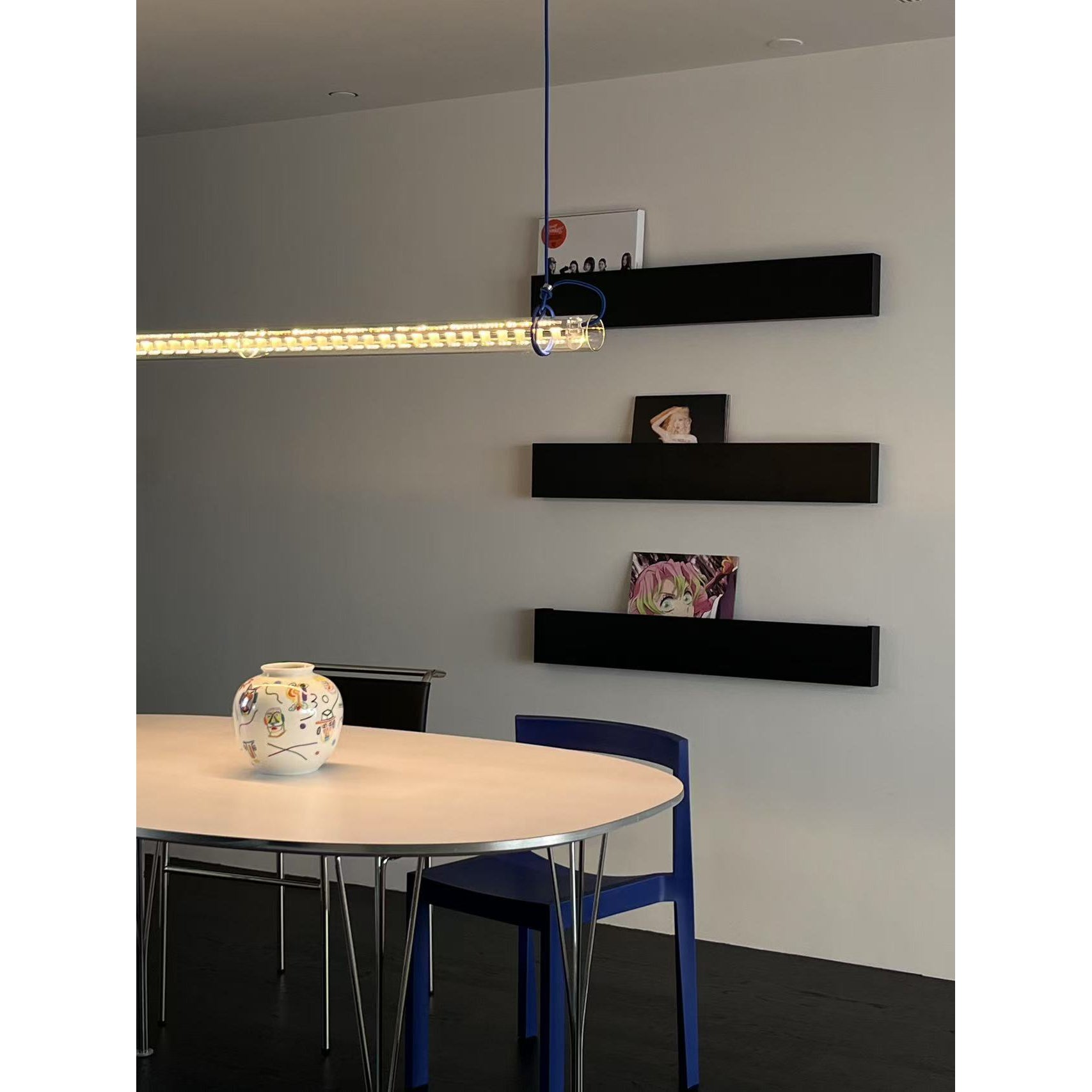 Tubular Linear LED Pendant Lamp
