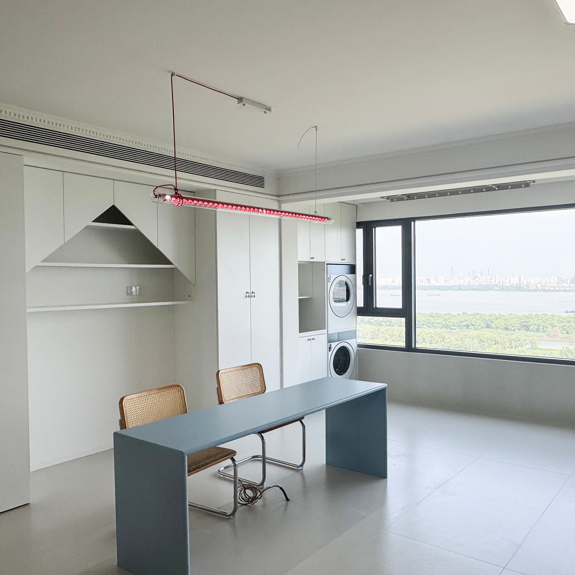 Tubular Linear LED Pendant Lamp