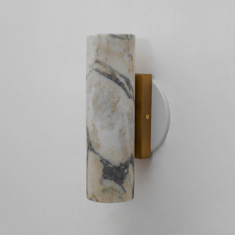 Tubular Marble Wall Lamp