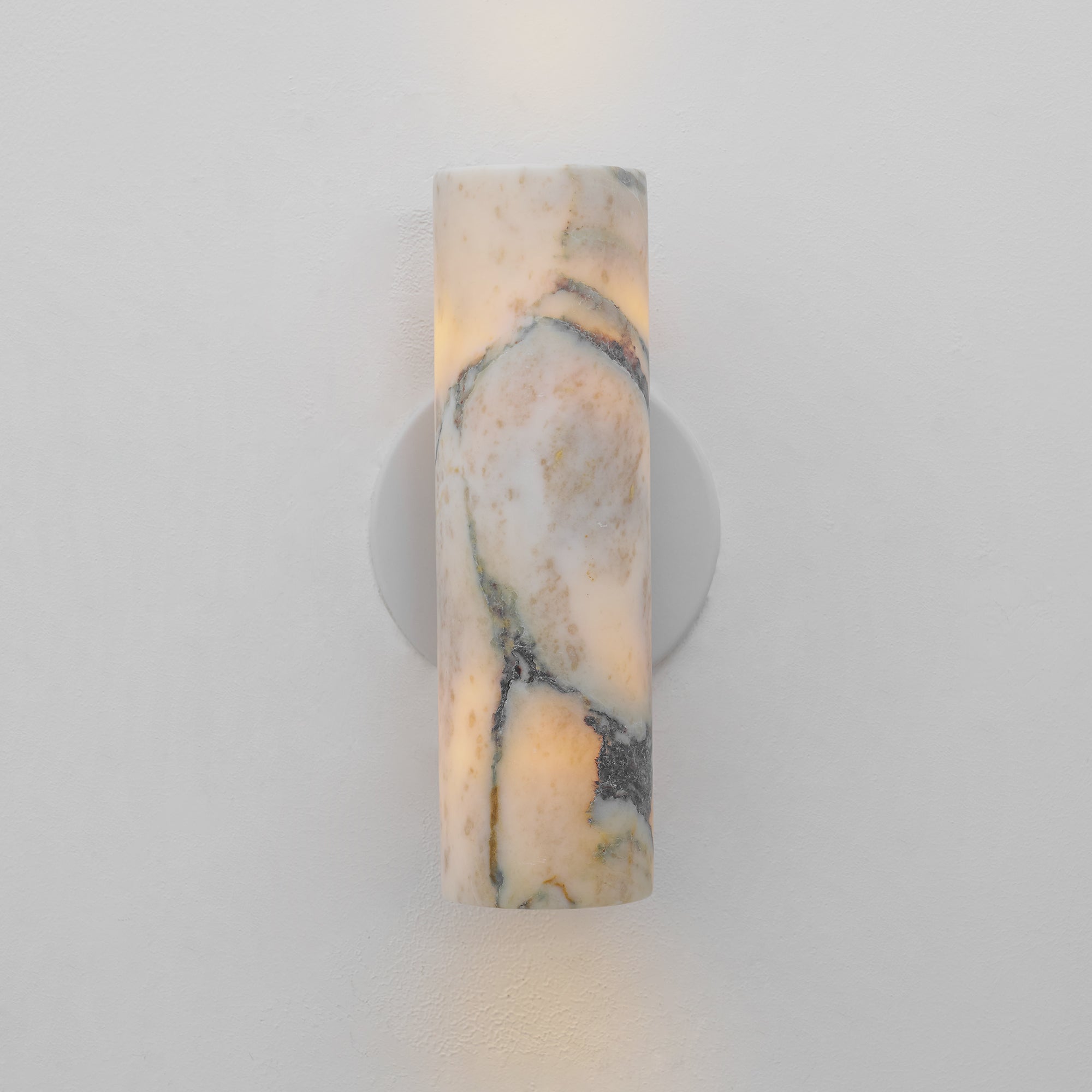 Tubular Marble Wall Lamp