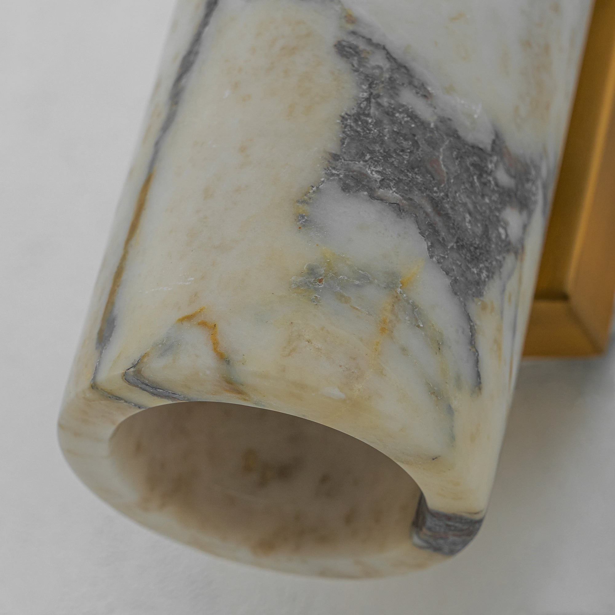 Tubular Marble Wall Lamp