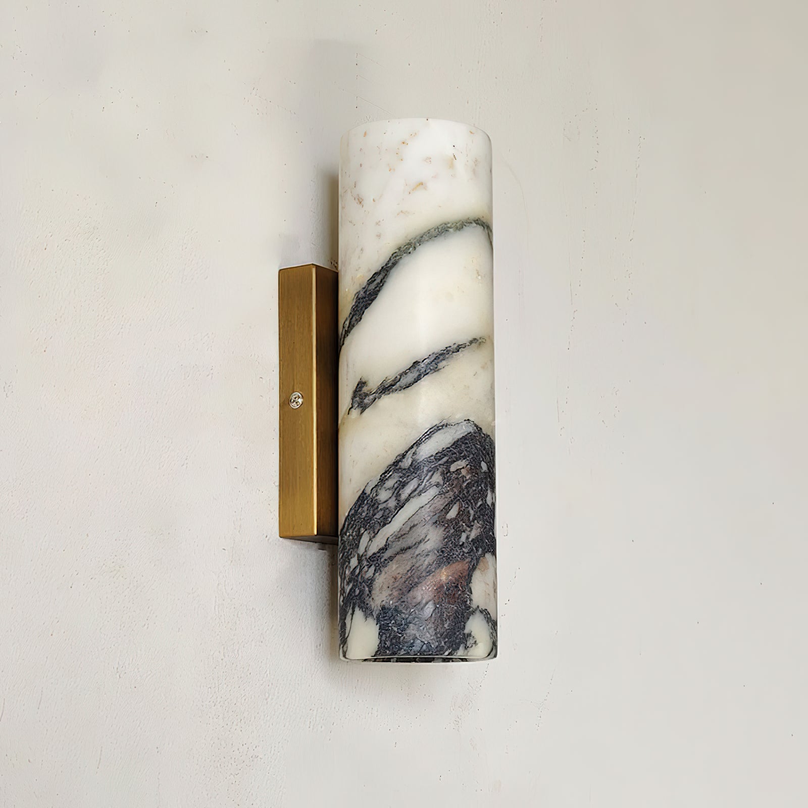 Tubular Marble Wall Lamp