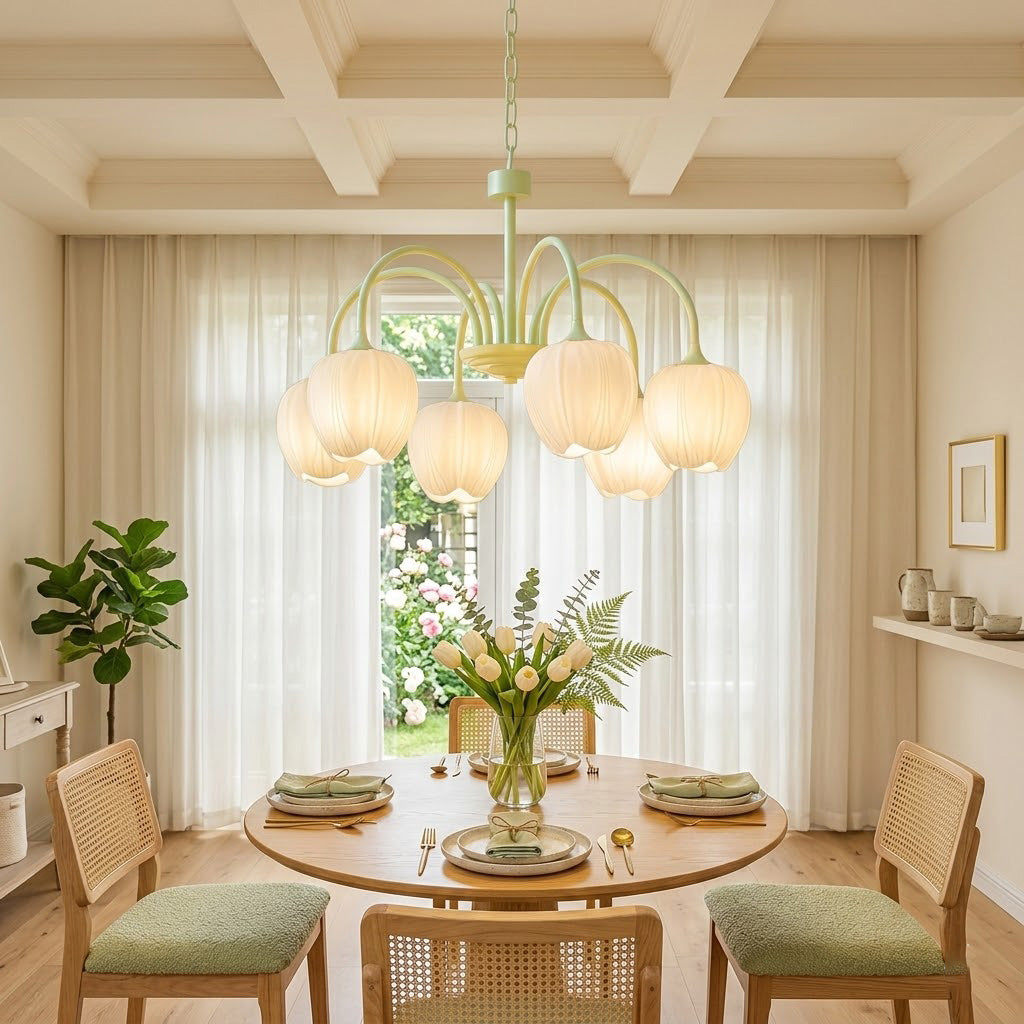 Tulip Matcha Chandelier