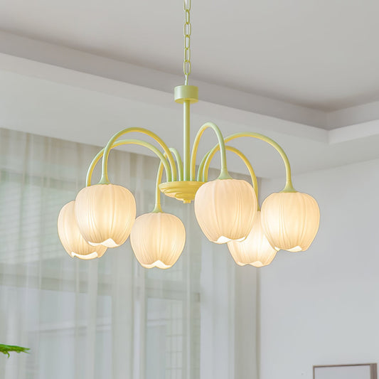 Tulip Matcha Chandelier