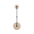 Charger l'image dans la visionneuse de la galerie, Twin Disc Travertine Wall Lamp – detail 10
