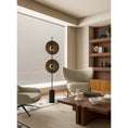 Charger l'image dans la visionneuse de la galerie, Twin Disc Wood Floor Lamp – detail 15
