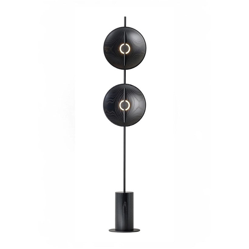 Twin Disc Wood Floor Lamp – detail 17