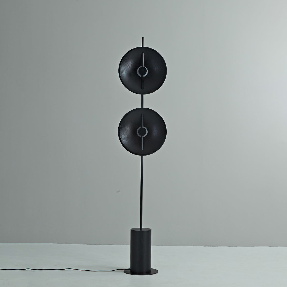 Twin Disc Wood Floor Lamp – detail 20