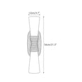 Load image into Gallery viewer, Twist Tapered Alabaster Wall Sconce
