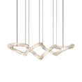 Bild in Galerie-Betrachter laden, Twisted Ring Alabaster Chandelier
