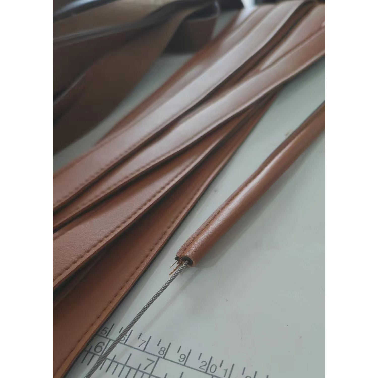 Twisted Ring Alabaster Chandelier