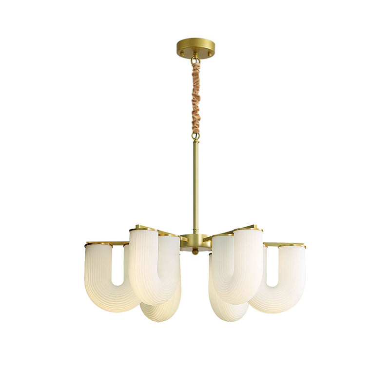 U Shaped Chandelier