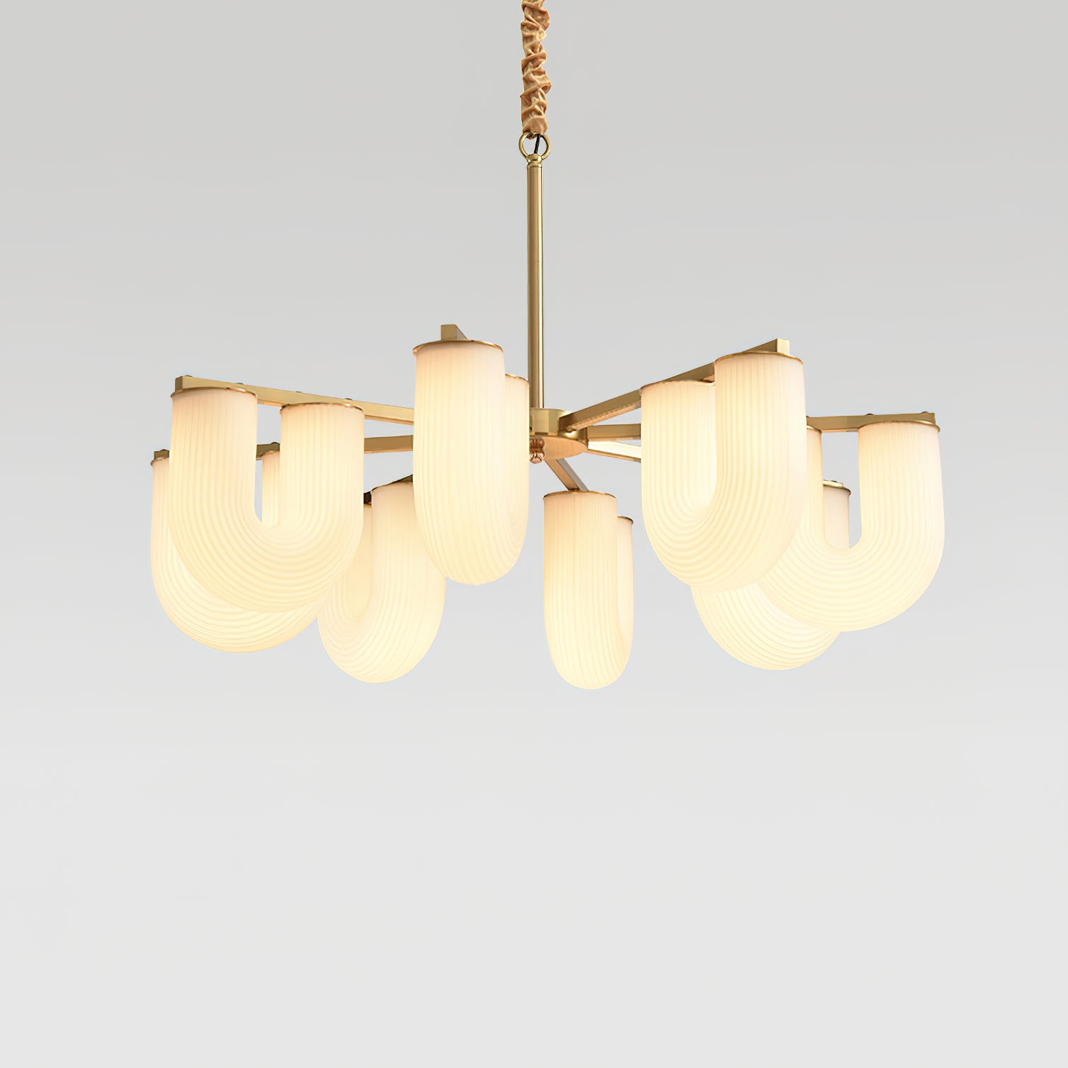 Lustre en forme de U