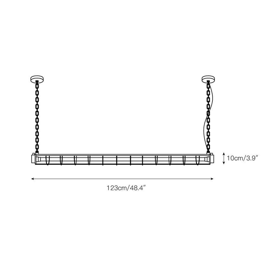 Ultra Mariner Pendant Light – detail 4 — Dimension drawings 1