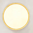 Load image into Gallery viewer, Ultra-thin Round Travertine Ceiling Lamp
