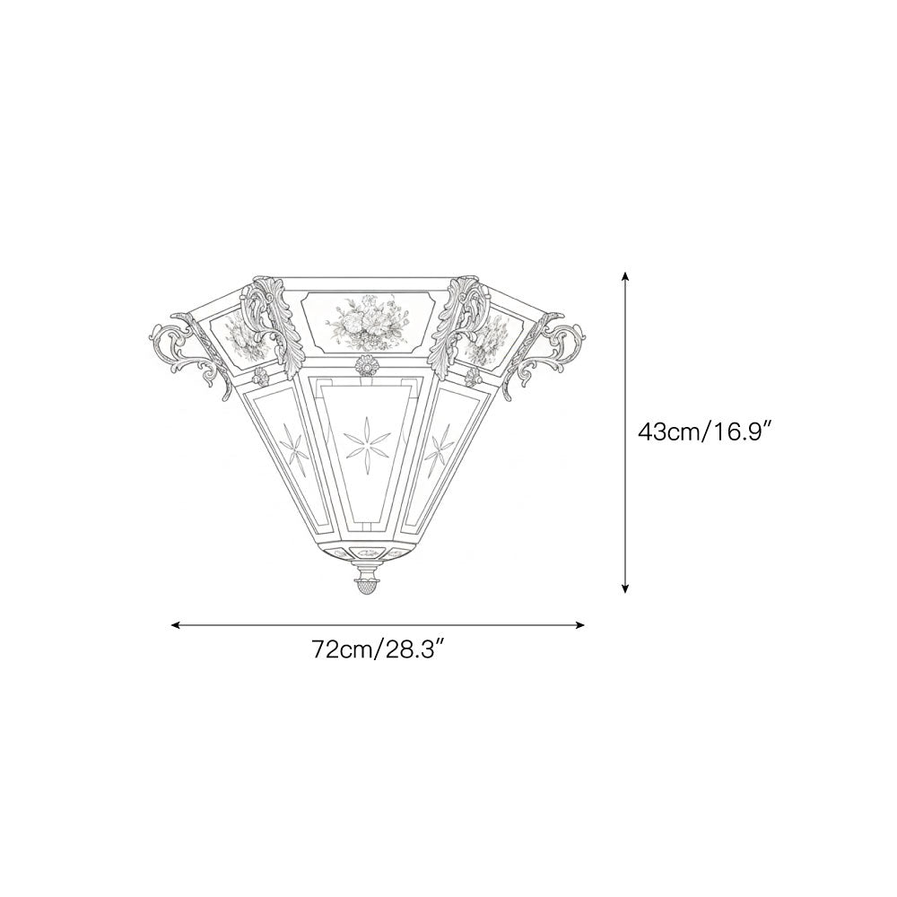 Urbanek Glass Ceiling Lamp