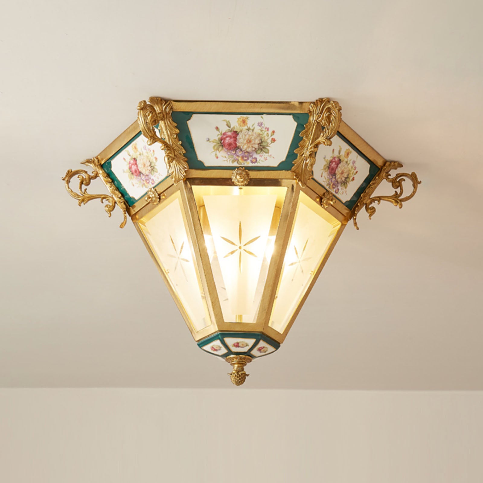 Urbanek Glass Ceiling Lamp