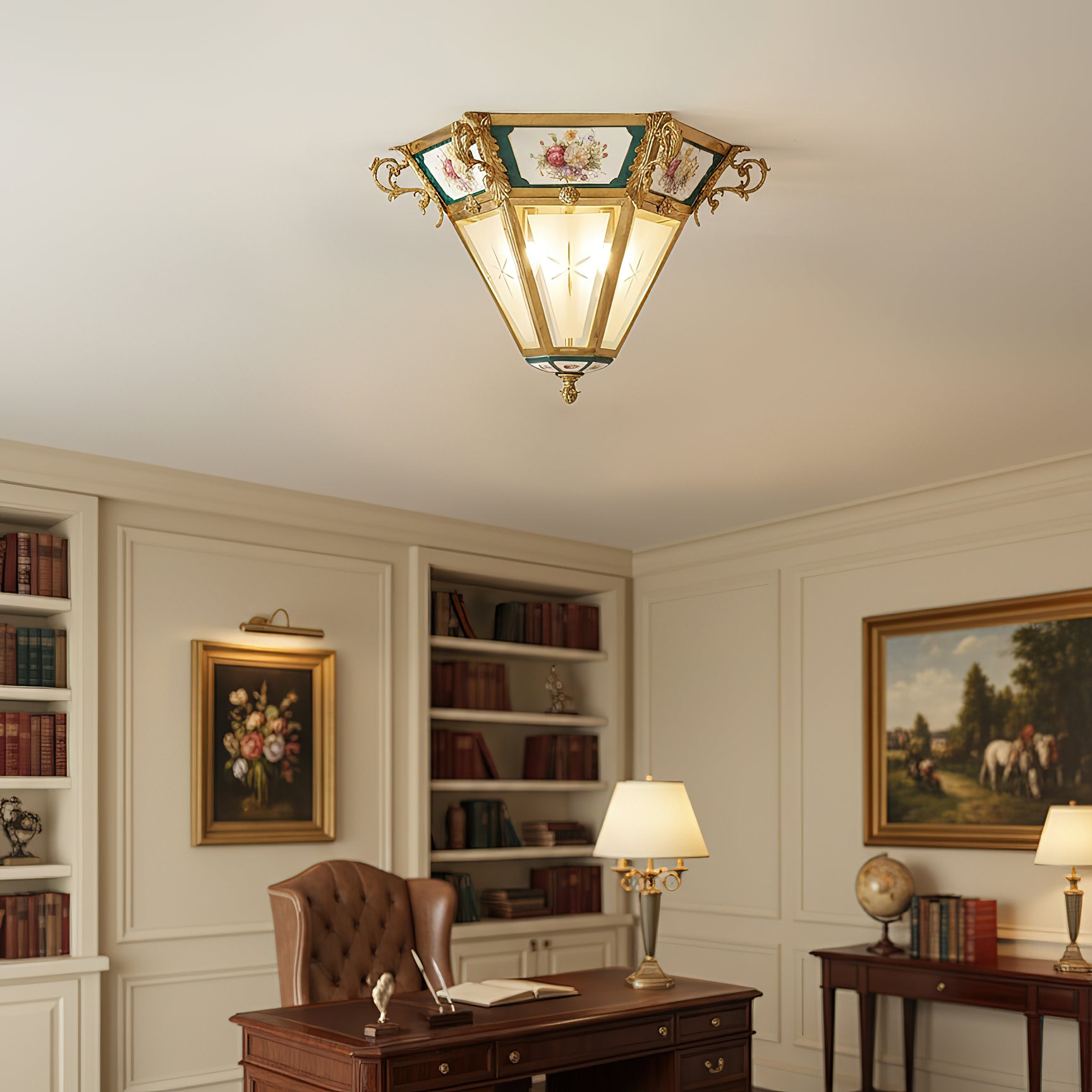 Urbanek Glass Ceiling Lamp