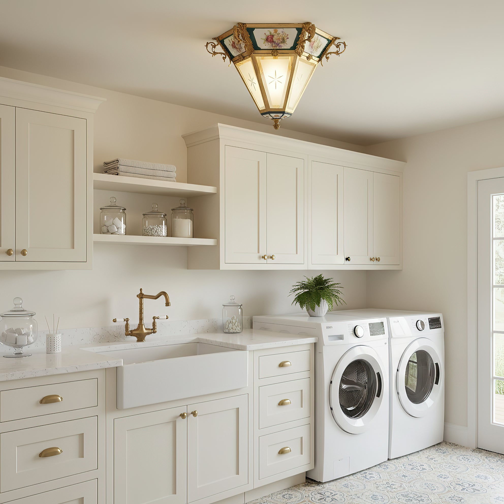 Urbanek Glass Ceiling Lamp