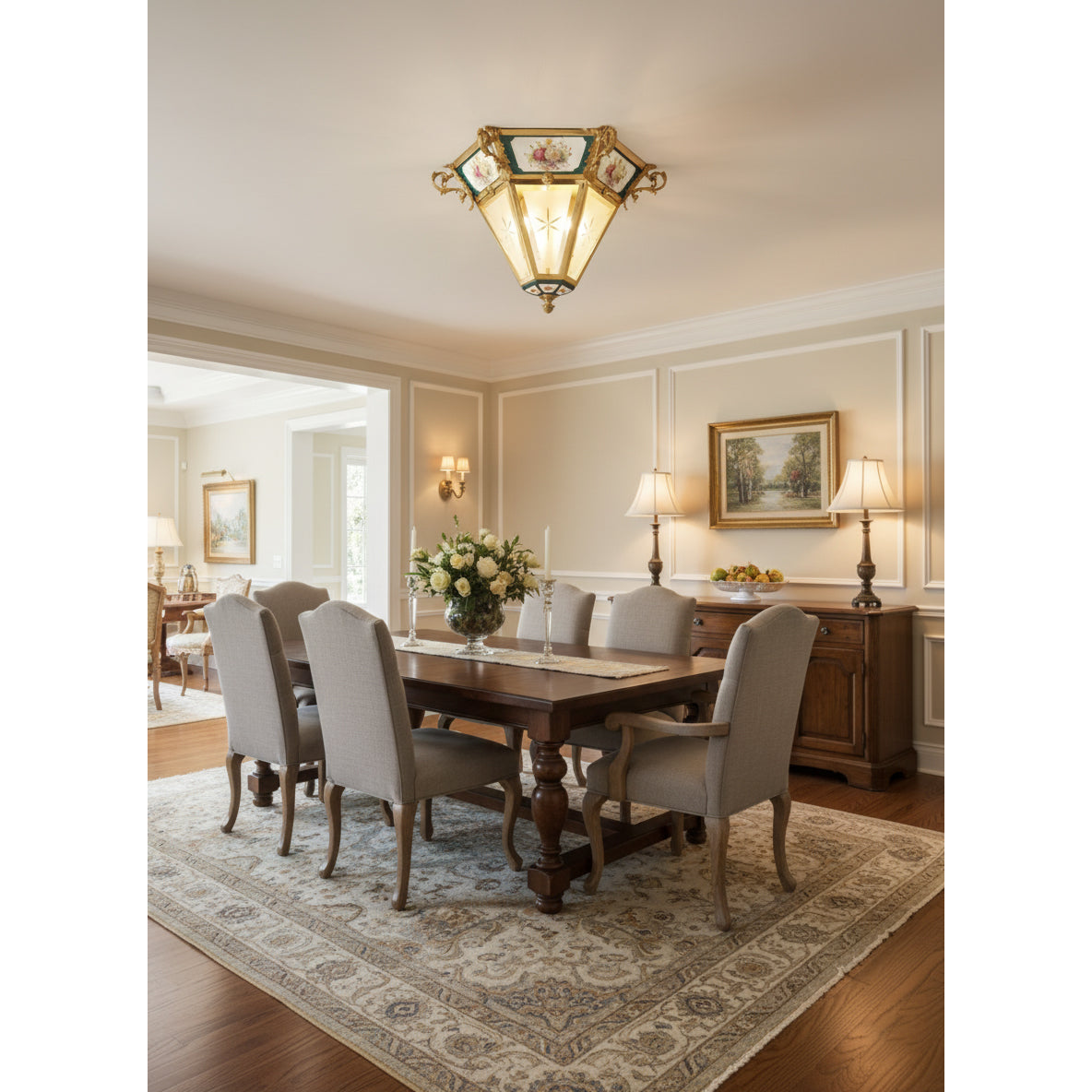 Urbanek Glass Ceiling Lamp