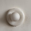 Load image into Gallery viewer, Orli White Jade Sconce
