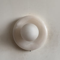 Orli White Onyx Sconce – detail 28