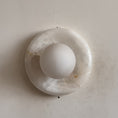 Load image into Gallery viewer, Orli White Jade Sconce
