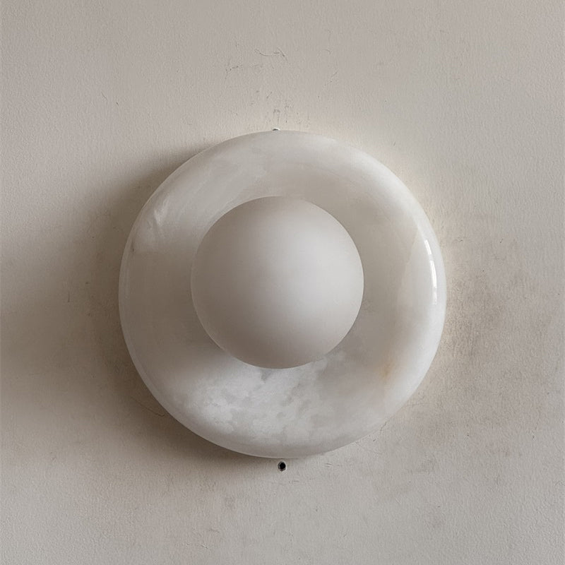 Orli White Jade Sconce