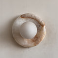 Load image into Gallery viewer, Orli White Jade Sconce
