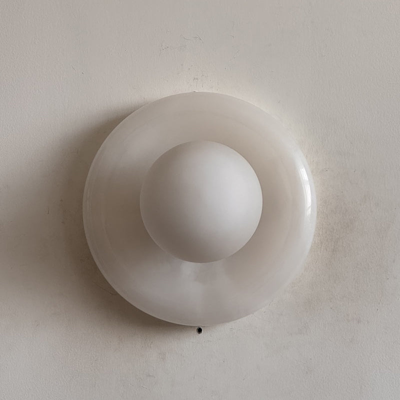 Orli White Jade Sconce