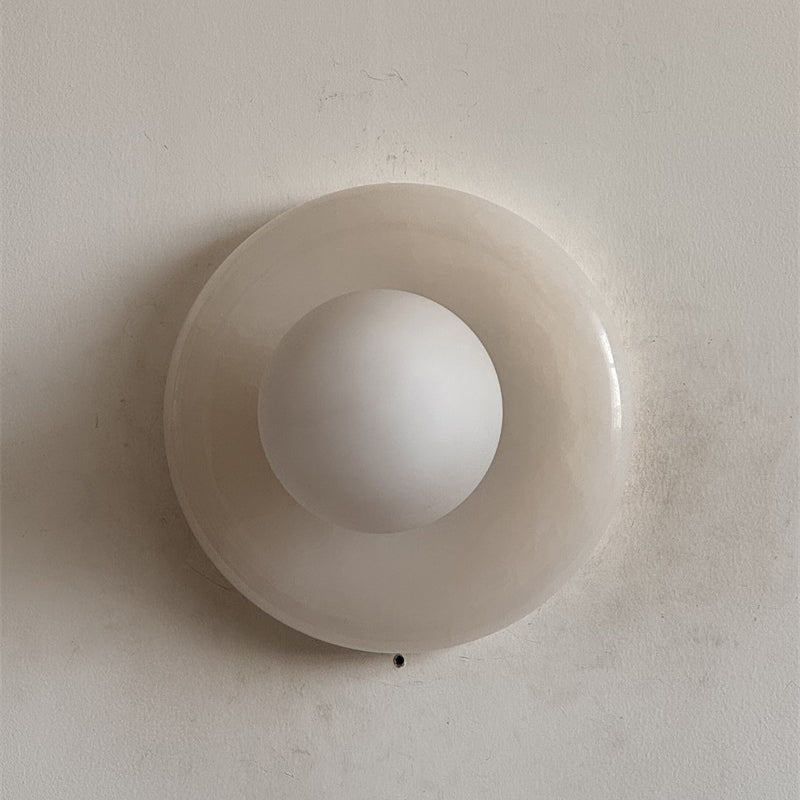 Orli White Jade Sconce