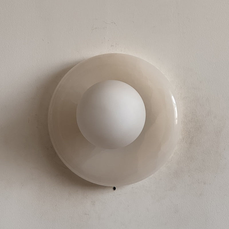 Orli White Jade Sconce