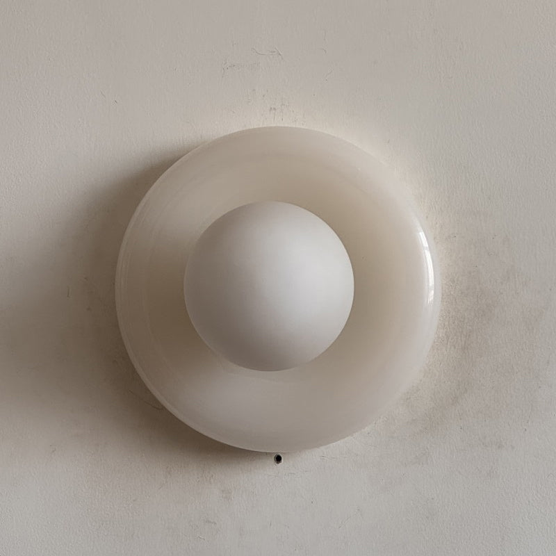 Orli White Jade Sconce