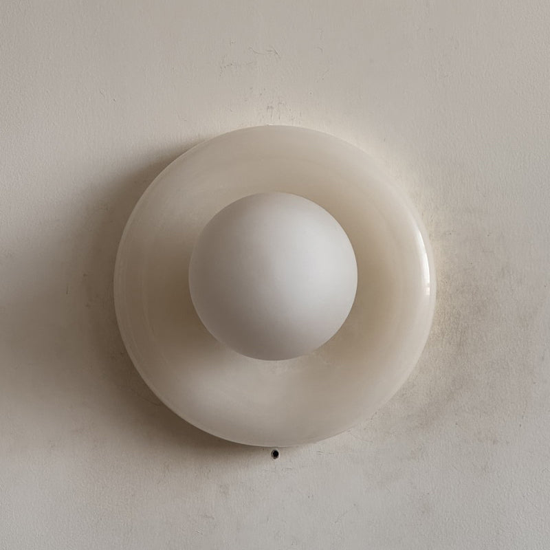 Orli White Jade Sconce