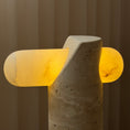 Cargar la imagen en la vista de la galería, VIA Travertine Table Lamp
