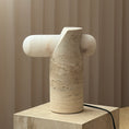 Cargar la imagen en la vista de la galería, VIA Travertine Table Lamp
