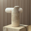 Cargar la imagen en la vista de la galería, VIA Travertine Table Lamp
