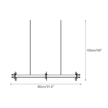 Valise Pendant Lamp – detail 3 — Dimension drawings 1